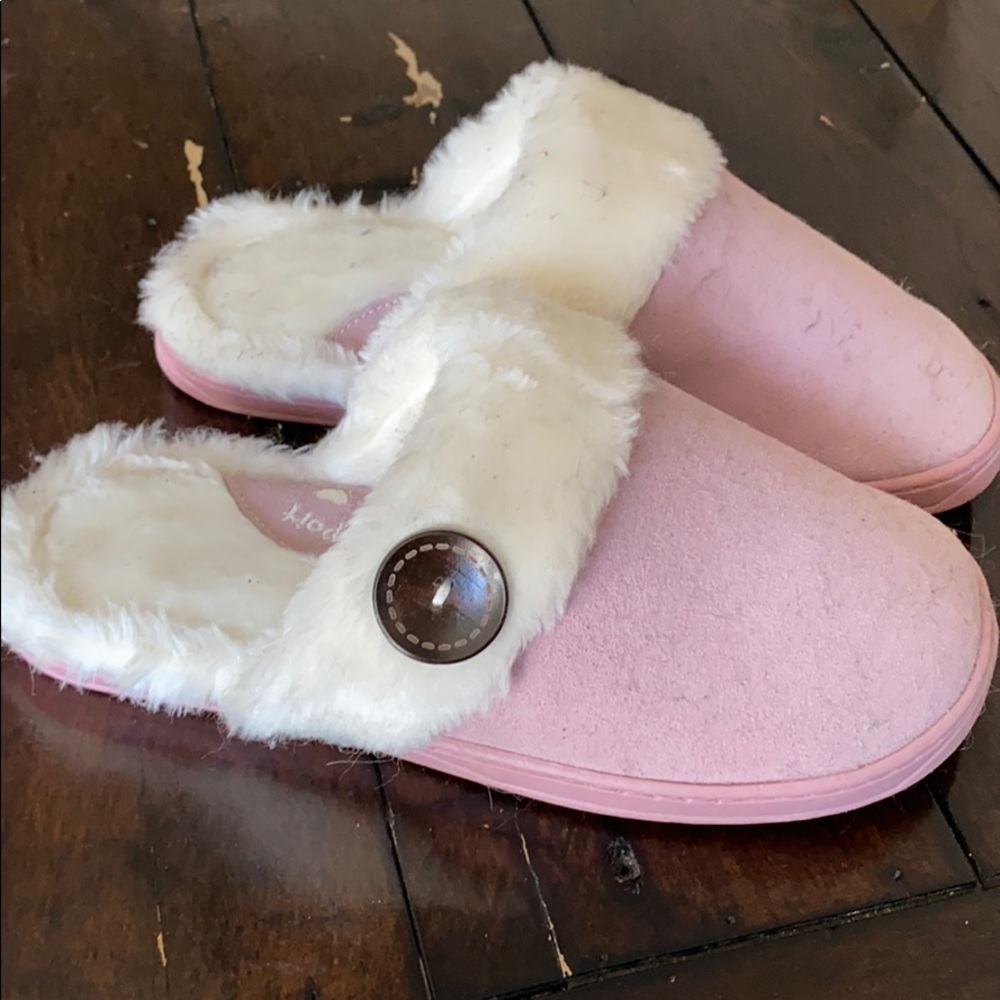NWT Fuzzy Marks & Spencer Slippers